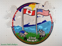 2011 Dorchester Intl Brotherhood Camp Backpatch